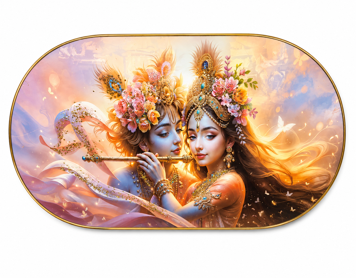 Radha Krishna Painting wall