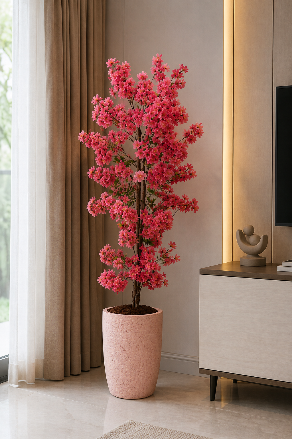 Blush Blossom Tree Artificial