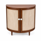 Mid-Century Wooden Storage Cabinet
