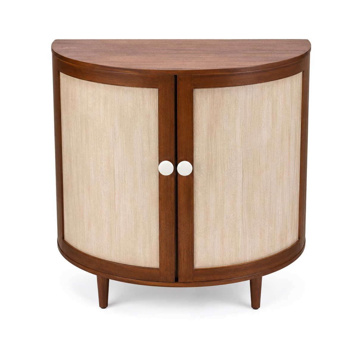 Mid-Century Wooden Storage Cabinet