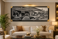 Vintage Gas Station Framed Wall Art