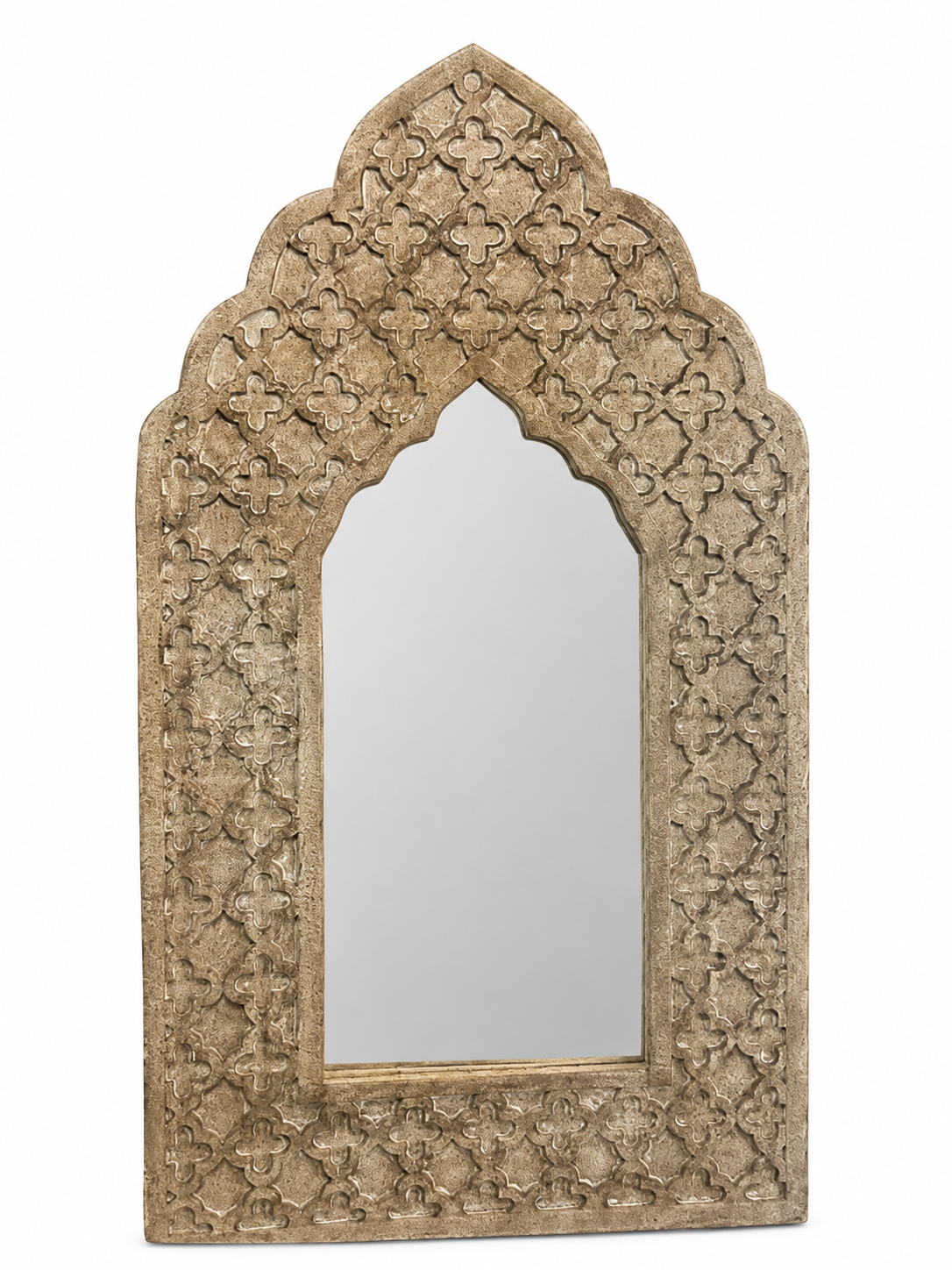 Wooden Jharokha Mirror