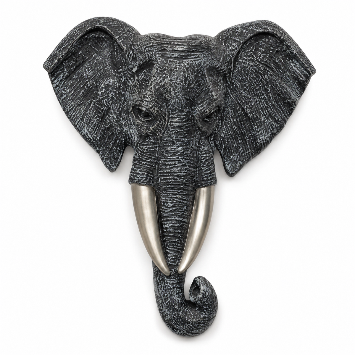 Regal Elephant Wall Sculpture