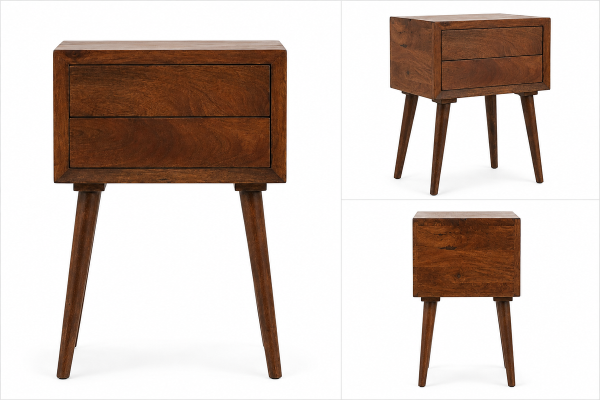 Mid-Century Wooden Side Table