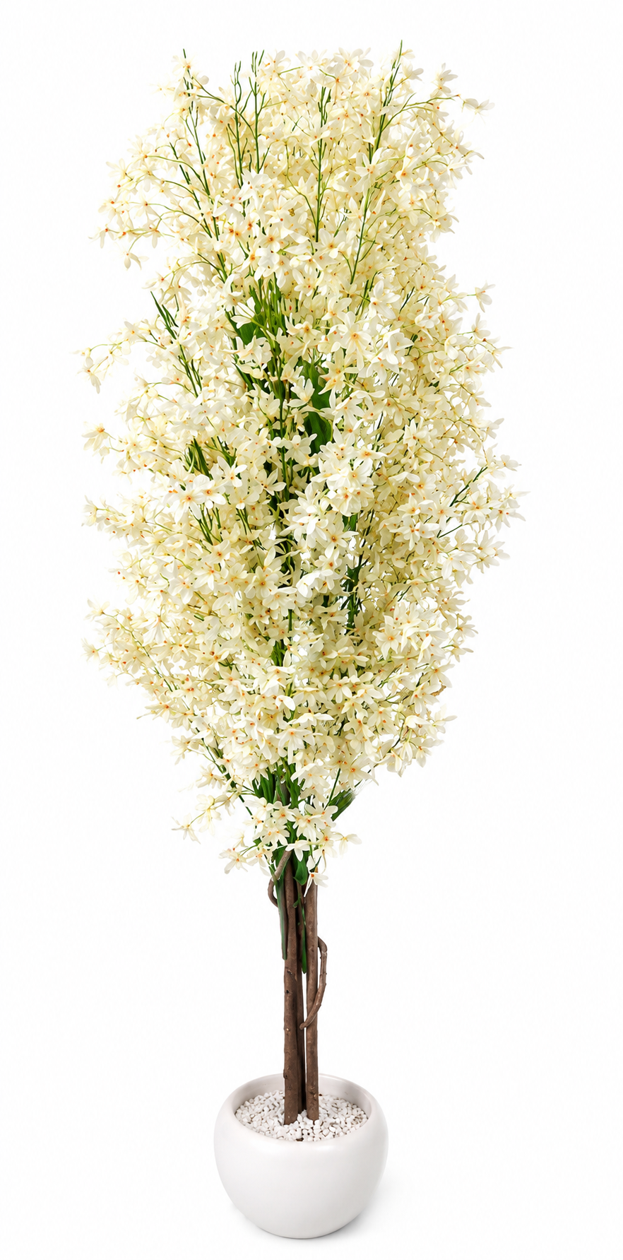 Premium Artificial Orange Flower Tree
