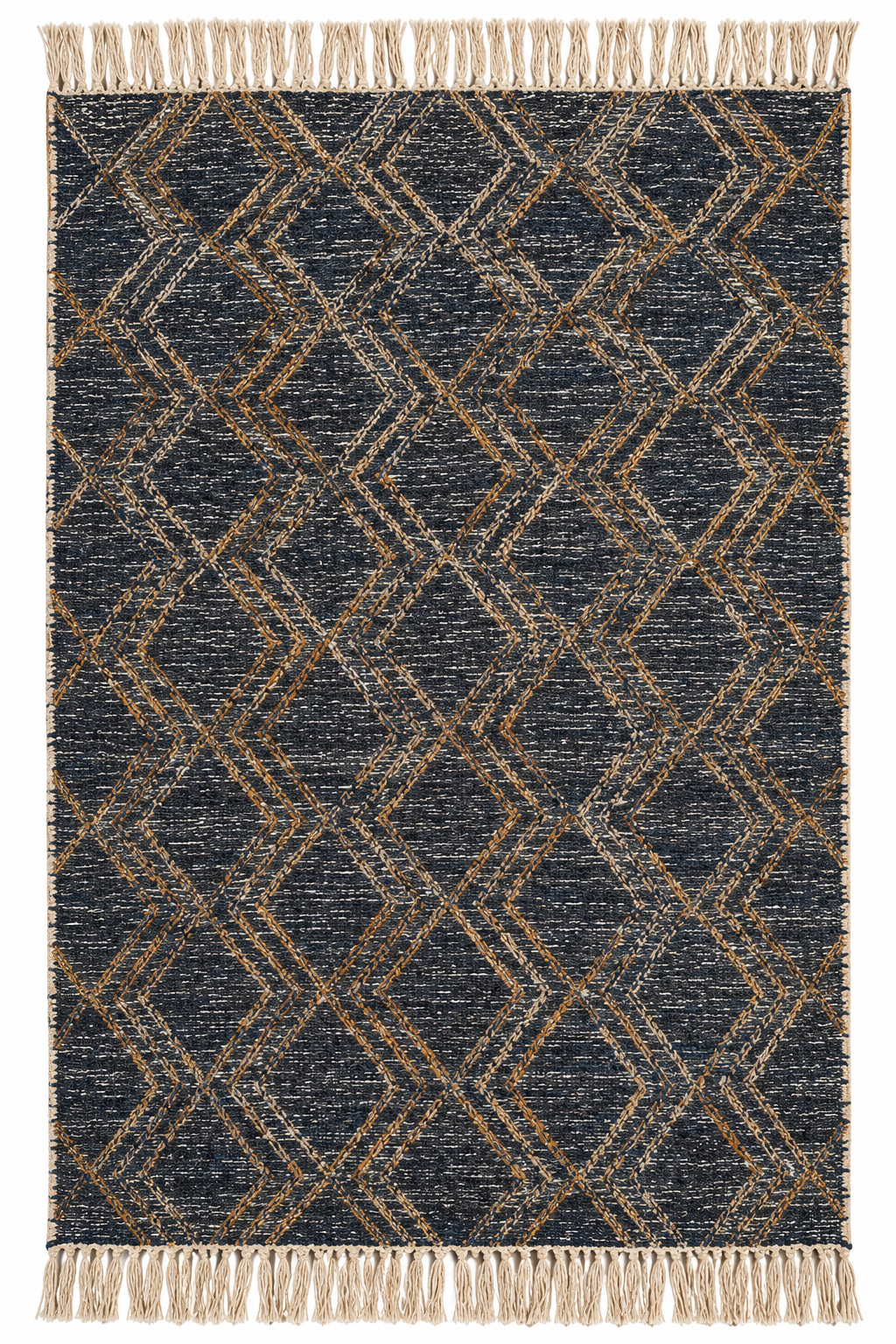 Premium Geometric Woven Rug
