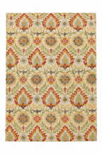 Traditional Floral Pattern Rug