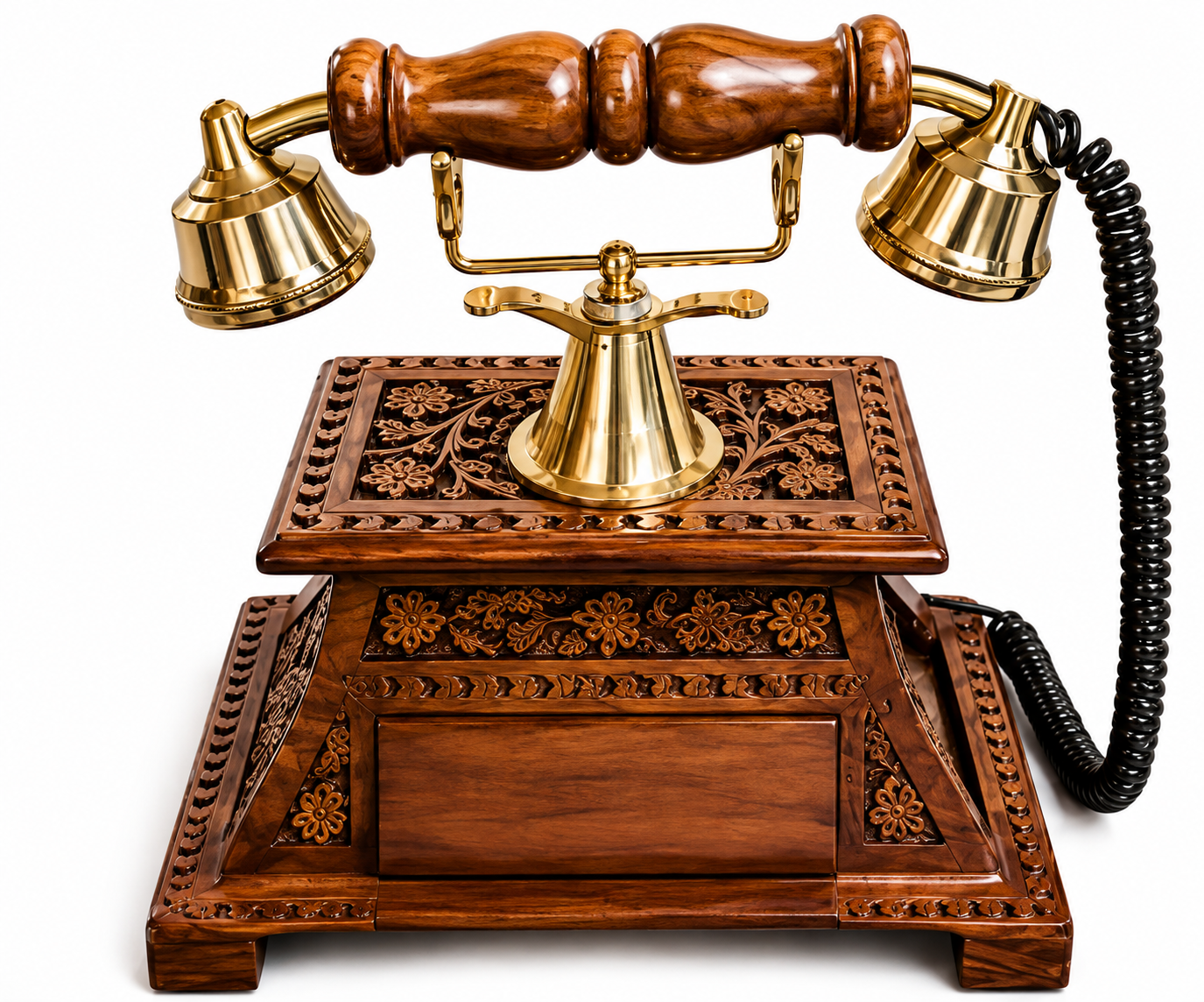Wooden Landline Telephone