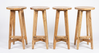 Bar Wooden Stools *4P
