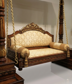 Teak Wood Wooden Jhula Swing