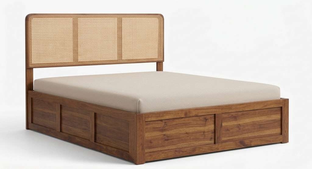 Wooden Double Bed