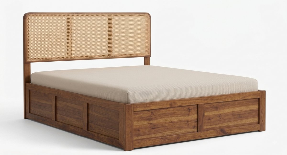 Wooden Double Bed