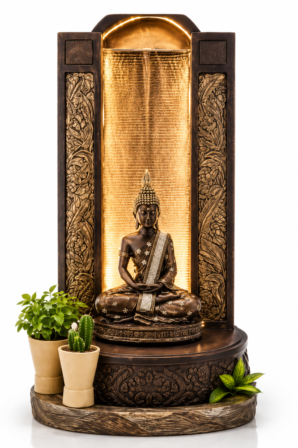 Water Buddha fountain