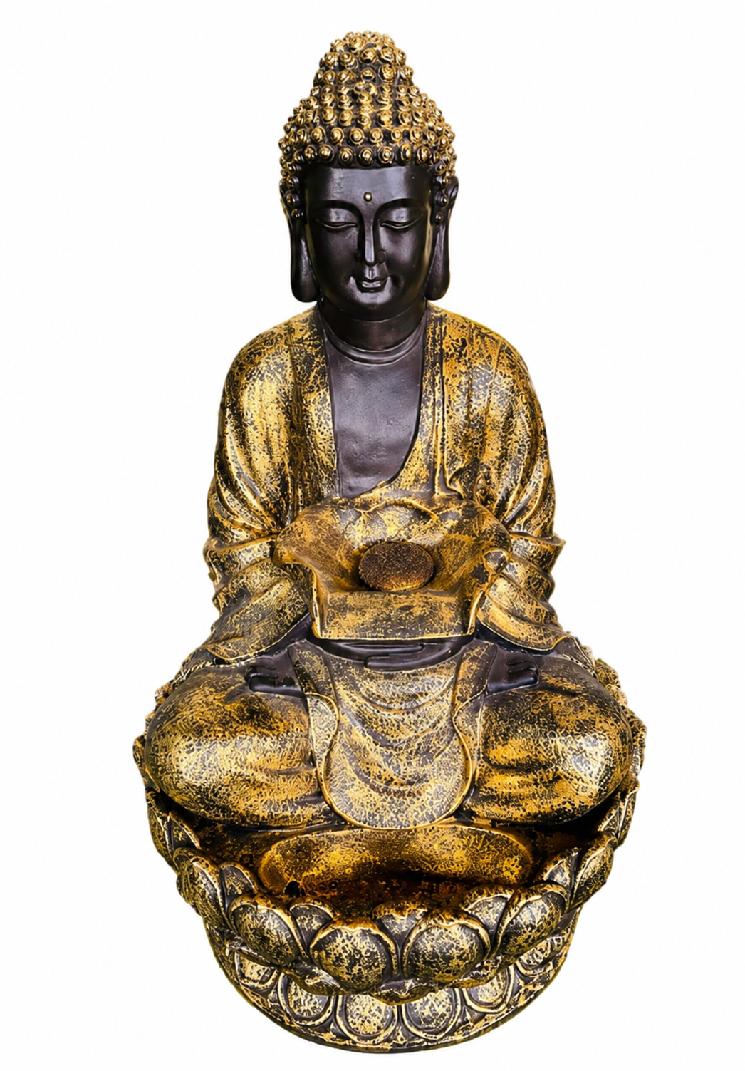 Buddha Fountain Golden